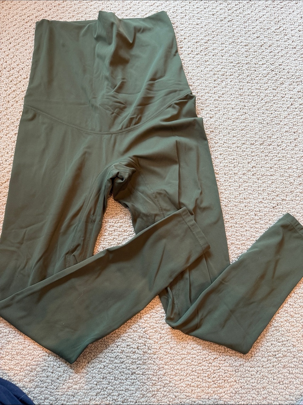Xs green maternity leggings